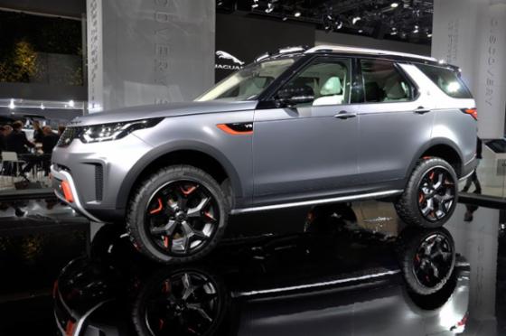 Land Rover Discovery SVX auf der IAA 2017