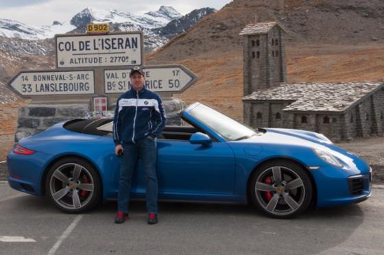 Porsche 911 Carrera 4S  Col de l’Iseran