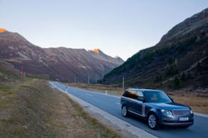Mit dem Range Rover Hybrid nach Sölden