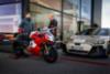 Doppelter Adrenalinkick: Audi e-tron GT Prototyp und Ducati Panigale V4 R